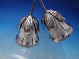 Danish Sterling Silver by Hans Jensen Double Dinner Bell #889 Modern (#7097)