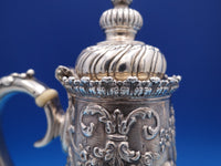 Tiffany & Co. Sterling Silver Demitasse Pot Women Cherubs  Roses Bird (#8411)