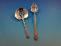 William & Mary by Lunt Sterling Silver Flatware Set For 8 Service 50 Pieces