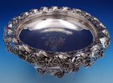 Redlich Sterling Silver Centerpiece Bowl #1699 Pierced Leaf Flower Border #8249