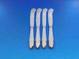 Beaded by Georg Jensen Sterling Silver Butter Spreader HH AS Paddle Set of 12pcs