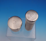 Mappin and Webb English Sterling Silver Grooming Set 2pc Bottles (#2871)