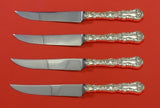 Imperial Chrysanthemum by Gorham Sterling Silver Steak Knife Set 4pc Custom