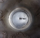 Italian Sterling Silver Large Vase with Grape Vines GW 13 1/4" 29.8 ozt (#8677)