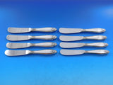 Prelude by International Sterling Silver Butter Spreader HH Paddle Set 8 pieces