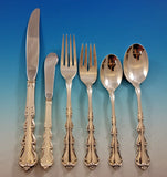 Angelique by International Sterling Silver Flatware Set for 12 Service 80 pcs