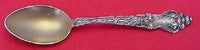 Douvaine by Unger Sterling Silver Art Nouveau Demitasse Spoon GW 4"