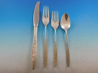 Spanish Lace by Wallace Sterling Silver Flatware Set for 12 Service 63 Pieces