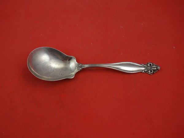 Jeanne D' Arc by International Sterling Silver Berry Spoon 8 3/4" Vintage Server