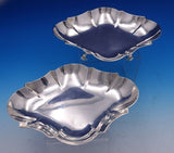 English Onslow by Garrard and Co Sterling Silver Sweet Meat Dish Pair (#7889)