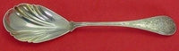 Bird by Wendt Sterling Silver Berry Spoon Shell Bowl 8 3/4' Serving