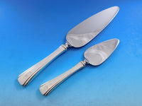 Debutante by Richard Dimes Sterling Silver Flatware Set 104 pcs B Monogram Deco