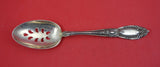 King Richard by Towle Sterling Silver Pierced Serving Spoon custom 9-hole 8 5/8"