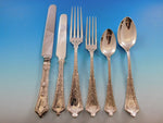 Persian by Tiffany Sterling Silver Flatware Set Service 92 Pieces Fitted Chest