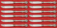 Debussy by Towle Sterling Silver Butter Spreaders HH modern Set 12pcs 6 1/2"