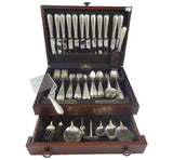 Feather Edge by Gorham Sterling Silver Flatware Set 12 Dinner Service 120 Pcs