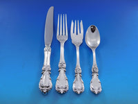 Burgundy by Reed & Barton Sterling Silver Flatware Set 12 Service 84 pcs Dinner
