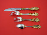 Golden Crown Baroque by Gorham Sterling Silver Dinner Size Place Setting 4pc