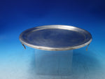 I.F.M.I Coin Silver Salver Tray Footed Circa 1830 10" x 1 3/8" 23.2 ozt (#6168)