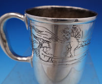 Tiffany and Co Sterling Silver Baby Cup #17285/545 "Walter" with Cupids (#8105)