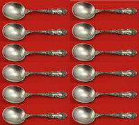 Imperial Chrysanthemum by Gorham Sterling Silver Cream Soup Spoon Set 12 pcs