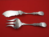 Imperial by Camusso Sterling Silver Fish Serving Set 2pc FH AS 3-Tine Fork