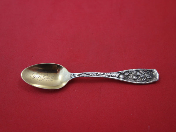 Pomona by Towle Sterling Silver Demitasse Spoon GW souvenir San Jose "1880"