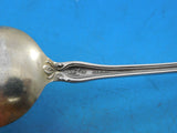 Irian by Wallace Sterling Silver Chocolate Muddler Gold Washed Long 7 3/4"