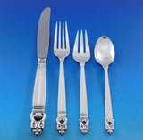Royal Danish by International Sterling Silver Flatware Set Service 32 pcs unused