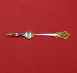 Grande Baroque Gold Accents by Wallace Sterling Silver Butter Pick Custom 6 1/8"