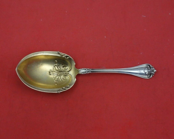 Richmond by Towle Sterling Silver Berry Spoon Gold Washed Fancy Bowl 7 3/4"