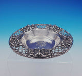 Hibiscus by Whiting Sterling Silver Candy Dish #6843 with Lattice Border (#3316)