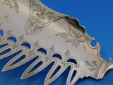 Ball End by George Sharp Sterling Silver Macaroni Server Bright-Cut w/Bug 11"