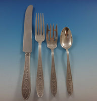 Wedgwood by International Sterling Silver Flatware Service for 8 Set 40 Pieces