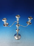 Old French by Empire Sterling Silver Candelabra 3-light c.1940 11 1/2" (#6203)