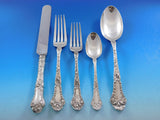 Poppy by Gorham Sterling Silver Flatware Set 12 Service 60 pcs Dinner