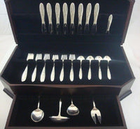 Celeste by Gorham Sterling Silver Flatware Set 8 Service 36 pcs Mid Century Mod