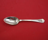 Antique by Wallace Sterling Silver Teaspoon with Applied Monogram "V" 6"