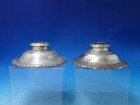 Old Master by Towle Sterling Silver Candle Holder Pair #37420 c. 1940 (#6151)