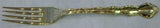 Tara Gold by Reed and Barton Sterling Silver Regular Fork 7 1/2"