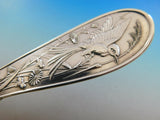 Japanese by Tiffany and Co Sterling Silver Soup Ladle Pie Crust Edge GW 12 1/2"