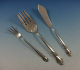 Brocade by International Sterling Silver Flatware Set For 8 Service 48 Pieces