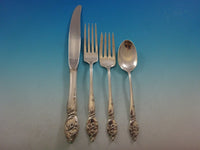 Enchanting Orchid by Westmorland Sterling Silver Flatware Set 8 Service 62 Pcs