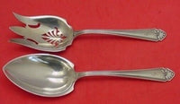Betty Alden by Reed and Barton Sterling Silver Salad Serving Set 2pc Fancy Pcd