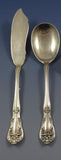 Chateau Rose by Alvin Sterling Silver Flatware Set For 12 Service 104 Pieces