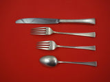 Serenity by International Sterling Silver Dinner 4-piece Setting