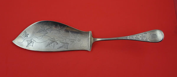 Ivy aka Antique Ivy Eng by Tiffany & Co. Sterling Fish Server BC w/ Ivy 11 3/4"