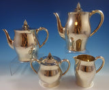 Paul Revere by Tuttle Sterling Silver Tea Set 4pc #390 (#1286)