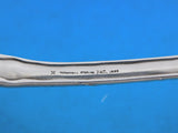 Lap Over Edge Acid Etched Tiffany Sterling Gravy Ladle Leaves Berries 7 1/4"