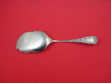 Chrysanthemum by Durgin Sterling Silver Ice Cream Server Vermeil enameled 10"